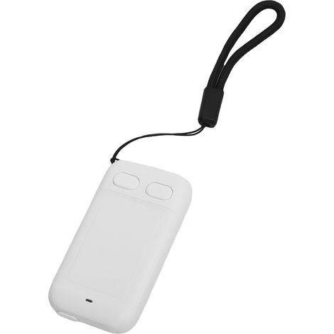 Télécommande sans fil avec défilement et fonction tourne-page pour application Kindle, enregistrement vidéo sans fil Bluetooth pour smartphones et tablettes (blanc). (1/5)