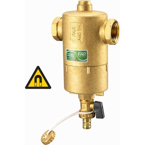 Separador de suciedad para sistemas térmicos con imanes Far Rubinetterie 2205  3/4"