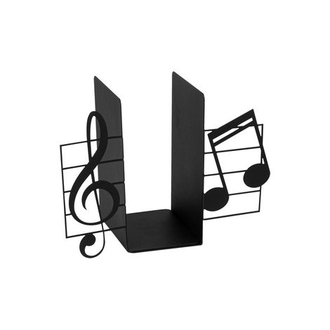 WellHome Apoya libros METAL con estilo musical