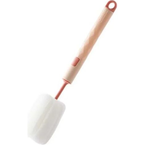 Outils de nettoyage Brosse de nettoyage de gobelet domestique amovible à long manche2 (rose) (1/5)