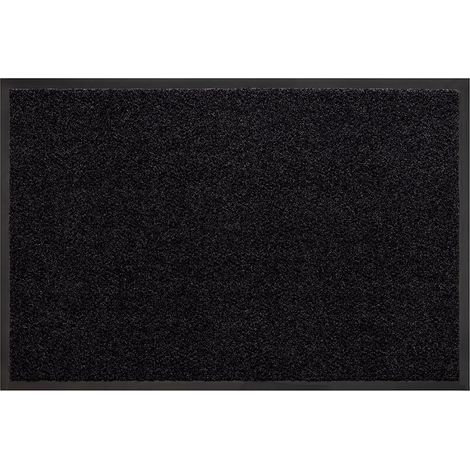 Tappeto di pulizia Ingresso - 90x150 cm - Nero (1/2)