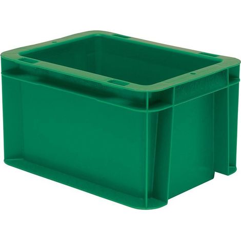 Caja de transpuerta verde 200x150x120mm cerrada (1/2)