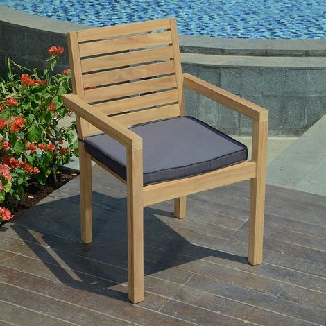 Coussin Gris pour fauteuils fixes (1/2)