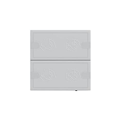 Gira Sens.tatt.4.95 Comfort 2f OneKNX Antracite [5002028], 5002 028