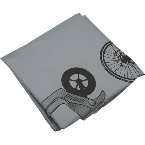 Outdoor-Schutzhülle für Fahrrad/Motorrad (2 x 1,1 m), wasserdicht und UV-beständig, regen- und staubdicht (1/5)
