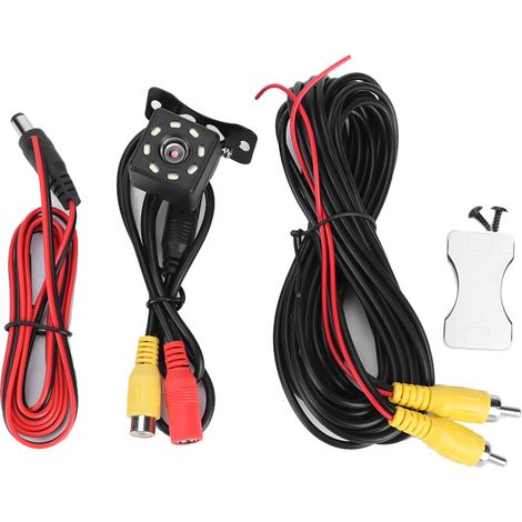 Kit caméra de recul étanche haute définition 8 LED avec vision nocturne (1/5)