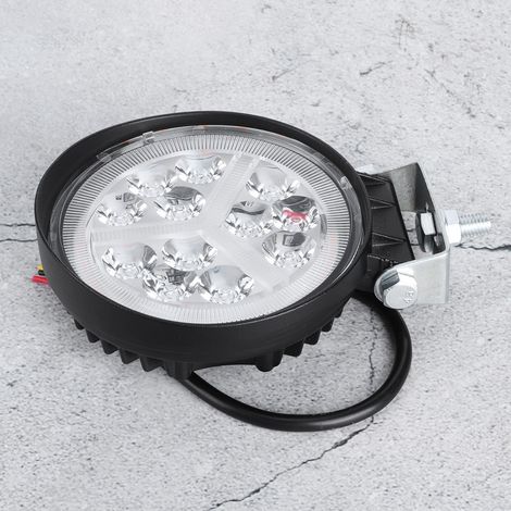 Phare de travail rond étanche à LED de 4,5 pouces pour quad, SSV, camion et moto tout-terrain (1/5)