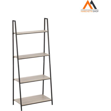Regal aus Metall und Holz, 60 x 35 x 148 cm (H) - 4