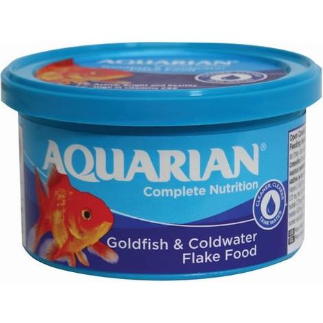 Aquarian Goldfish Flakes 25g Standard PK12 - 5002 (1/2)