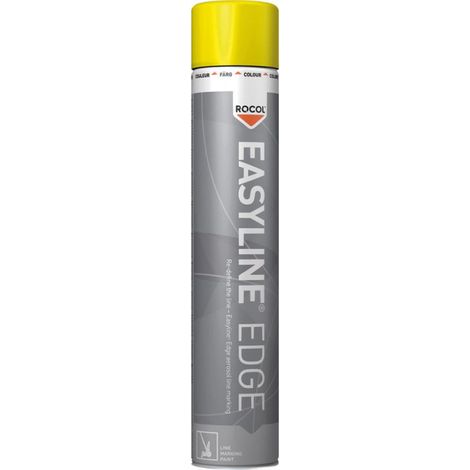 Spray de marquage de lignes Easyline EDGE jaune 751 ml RAL 1023 (Par 6)