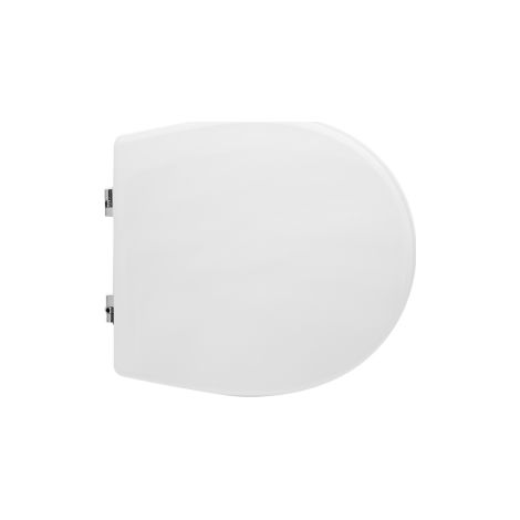 Sedile wc per esedra vaso key forma 2 bianco - cerniere c espansione (1/4)