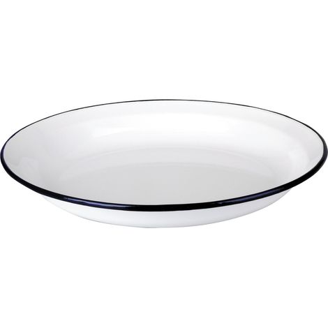 ibili Piatto elegante Bianco 36 cm per Cucina