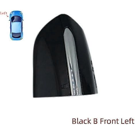 Türgriff-Endkappe mit Schlüsselblende für Ford Mondeo MK5 (2013–2019), Edge MK2 (2018–2019) und Taurus (2015–2020) – Schwarz, vorne links (1/5)