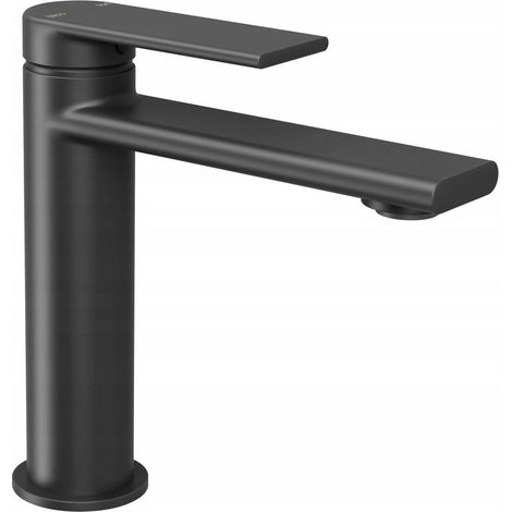ROSSA BLACK BATHROOM SINK MIXER TAP (1/5)
