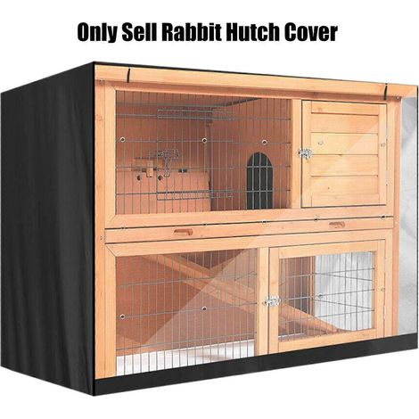 Housse pratique pour cage à lapin, en tissu Oxford imperméable, pour animaux de compagnie. (1/5)