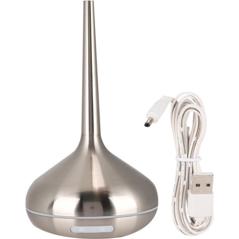 Humidificador de aire de 120 ml con difusor de aromaterapia, luz nocturna LED de 7 colores y luz nocturna integrada.