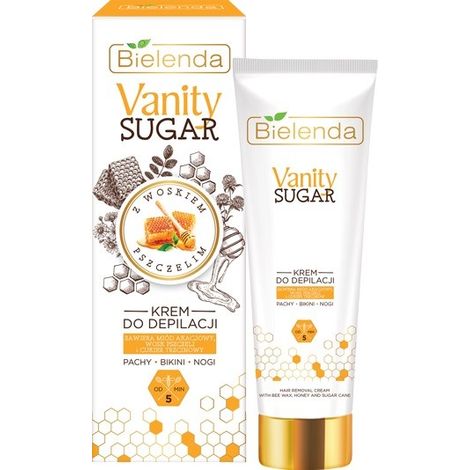Biel Vanitz Zucker-D/Dep-Creme mit Bienenwachs