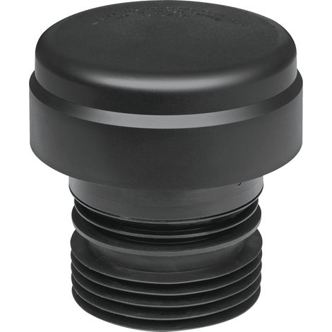 McAlpine VP100E Black Ventapipe 100 Internal /External with dual-fit synthetic rubber finger seal outlet for 4"/110mm pipe (1/5)