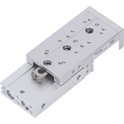 Doppeltwirkender Doppelkolben-Pneumatikzylinder aus Aluminium und Edelstahl, M5x0,8, 40 mm Hub, Modell 40S, für die industrielle Automatisierung (1/5)