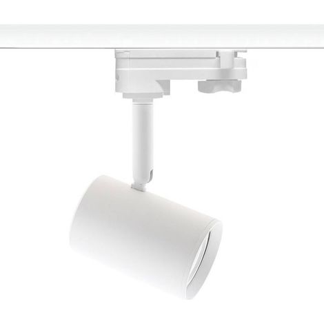 Foco carril LED RAIL COOK, 7W, blanco, trifásico, Blanco cálido