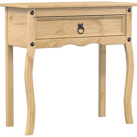 Konsole Tisch Corona 73x35x73 cm aus massivem Kiefernholz