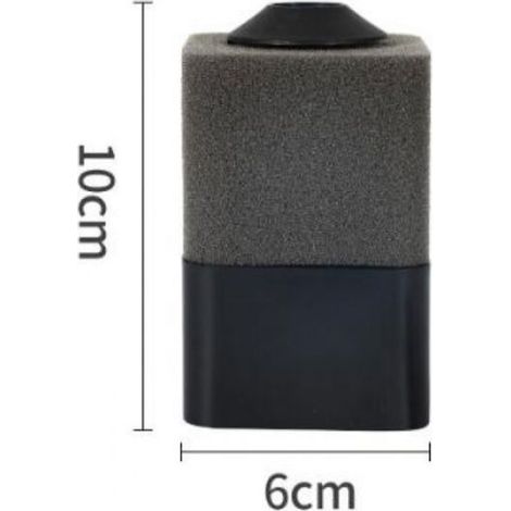 Filtre aquarium 10x6x6 cm – 2 éponges + billes céramique, oxygénation & filtration bactérienne pour 15-150L (1/5)