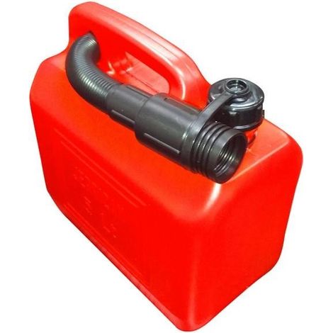 Tanica in Plastica Omologata per Carburante L 5 4 Pezzi (1/3)