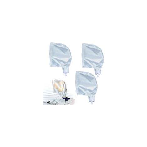 Sacs De Nettoyeur De Piscine pour Polaris 280 Ou 480, Sac pour Robot Robot Piscine, 3 Remplacement De Sac Zipper Sacs À en Maille À Usage Multiple (1/5)