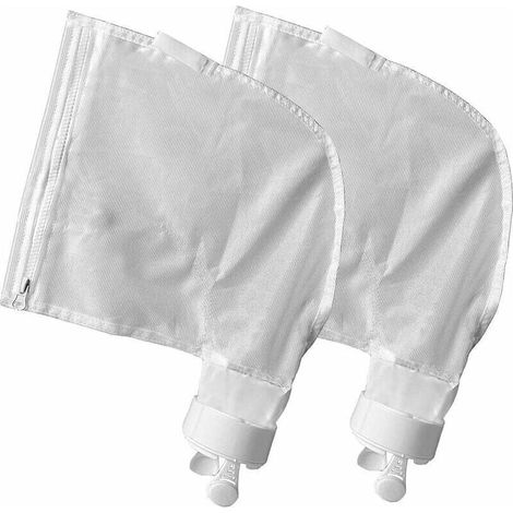 Sac de rechange pour Polaris 280 480 Robot nettoyeur de fonds piscine K13 K16, sacs à fermeture éclair en maille de nylon à usage multiple (2 pièces)..DEBUNS