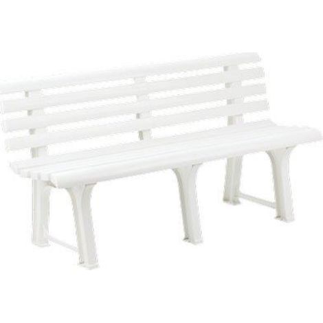 Panchina orchidea progarden pp bianco cm 145x49 h.cm 74 Progarden