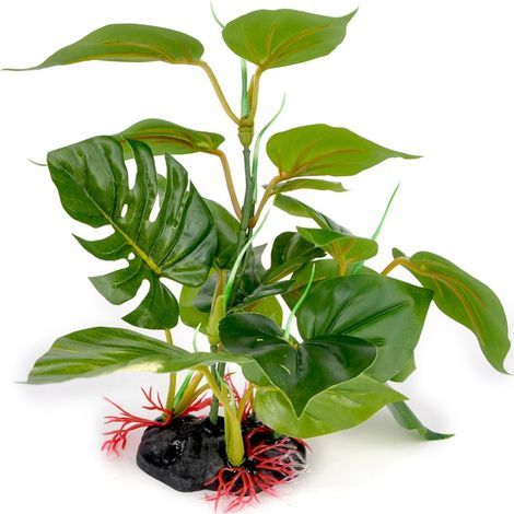 Plante d'aquarium Artificielle de d'aspect Réaliste Ornement po (1/4)