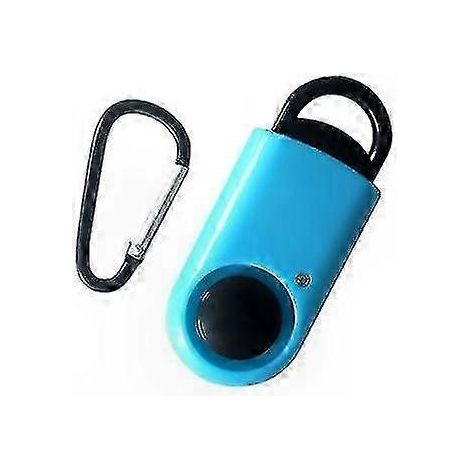 Alarme personnelle de sécurité pour femmes et filles, dispositif anti-agression avec mousqueton, outil d'autodéfense compact (1/5)