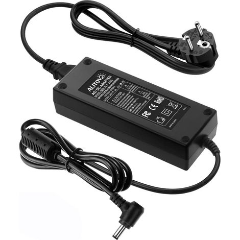 Adaptateur de Chargeur AC 100-240V vers DC 24V 5A avec Un connecteur Jack DC 5.5  2.1mm pour Bande Lumineuse LED 5050 et 3528 (1/5)