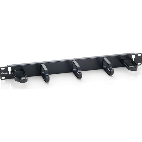 EQUIP 327311 PANNEAU DE GESTION DES CÂBLES DE MONTAGE EN RACK 19'' NOIR
