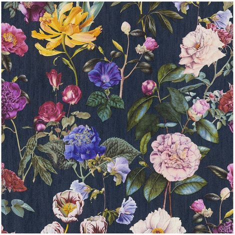 Exclusive luxury wallpaper wall Profhome 373364 non-woven wallpaper slightly textured design matt blue green red 5.33 m2 (57 ft2) (1/5)
