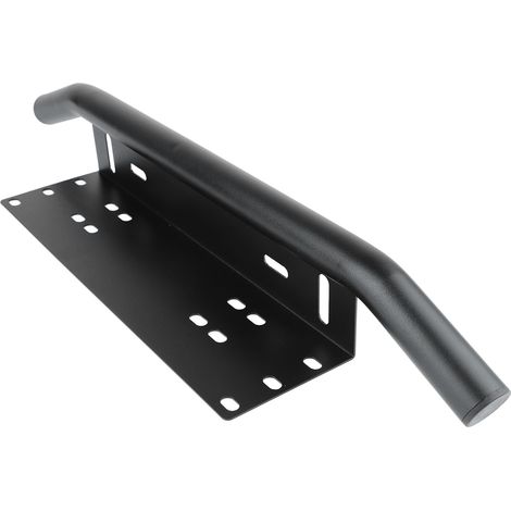 Lampe de plaque d'immatriculation en alliage d'aluminium noir 60x12x9cm support de feu de travail pour véhicule tout-terrain (1/5)