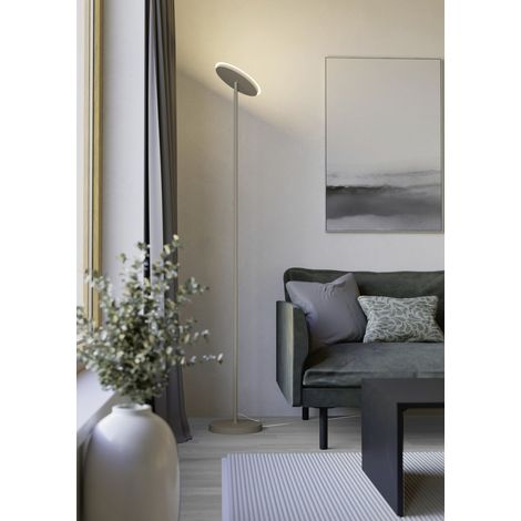 Eglo LED-Stehleuchte Piagnolo Ø 25 x 168 cm sand Touchdimmer Lampen (1/3)