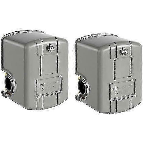 Pressostat de pompe à eau de puits 40-60 PSI, interrupteur de commande Pumptrol 1/4" NPT, adapté aux systèmes de pompes à eau. (1/5)