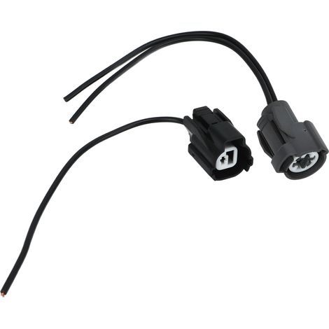 Connecteur électrique capteur pression huile résistant haute température anti-fissure pour Acura, kit fiche solénoïde fil, remplacement durable (1/5)