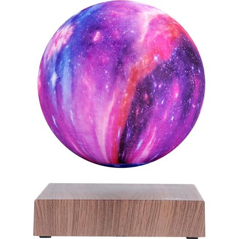Lampe lune flottante, magnétique, 16 couleurs, 5,9 pouces, rotation 3D, veilleuse avec pour décoration de pièce, clair de lune, anniversaire pour enfants (1/5)
