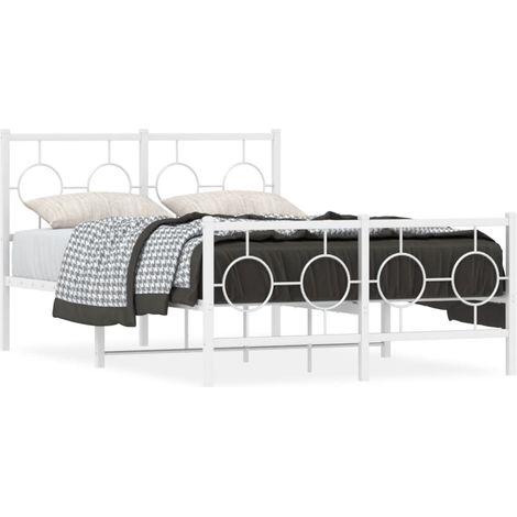 Maison Exclusive - Estructura cama sin colchón con estribo metal (1/5)