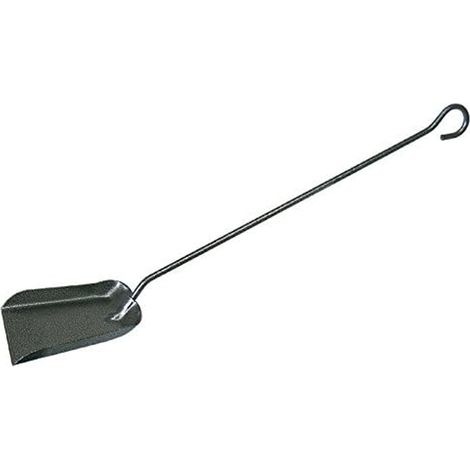 PALETTA PER CAMINO CENERE FUOCO BARBECUE IN METALLO ATTREZZI PER CAMINETTO 55cm (1/2)