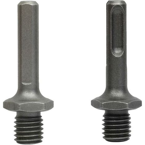 Adaptateur M14 fileté mâle vers femelle SDS Plus et triangle pour perceuse, meuleuse, mandrin hexagonal, outillage électrique (1/4)