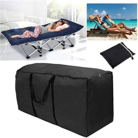 Storage cover for cushions and garden furniture, tree protection.
