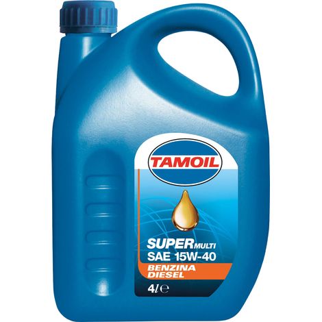 OLIO LUBRIFICANTE TAMOIL SUPER SAE 15/40    4 L Q.TA 3