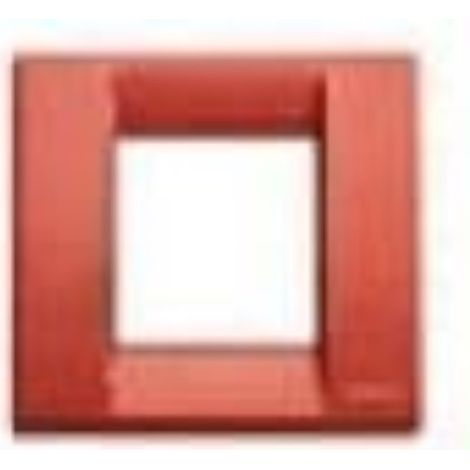 VIMAR - PLACCA IDEA 1-2 MODULI ROSSO17092.04