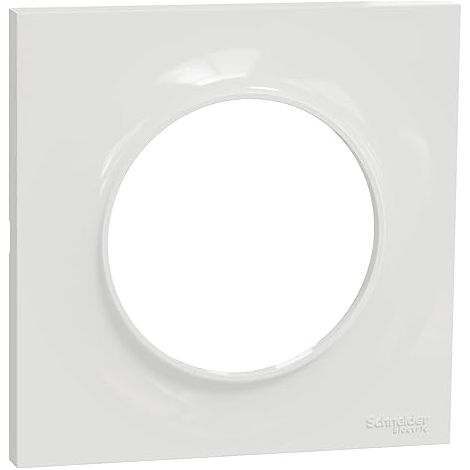 plaque blanc 1 poste S520702 (1/5)