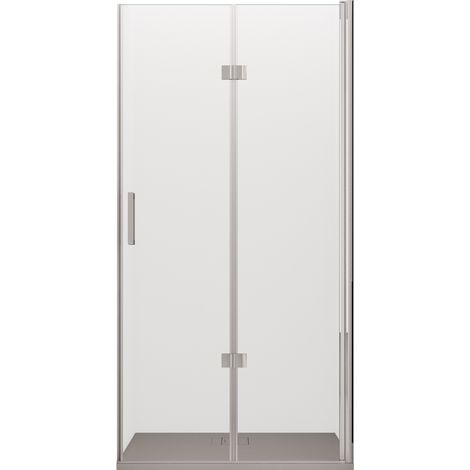 Porta doccia h190 cm anta soffietto cristallo 6mm trasparente rea, seleziona misura 60 (1/5)