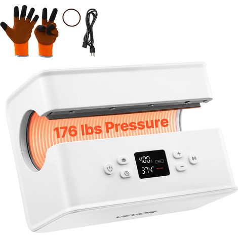VEVOR Presse a Chaud Automatique pour Mugs 11/20/30 oz Pression 80 kg Blanc, Presse a Gobelets Sublimation Chauffe Rapide et Uniforme pour Tasses Verres, Reglage Temperature & Temps, 3 Modes Preregles (1/5)
