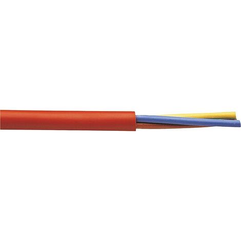 Silikon-Kabel, SIHF-0 2x1 mm², 1 Rolle 50 Meter